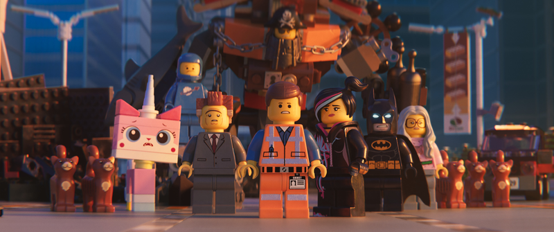 The Lego Movie ending and Lego Movie 2 opening are so close, “You could probably hook it up exactly to the frame,” according to Phil Lord.